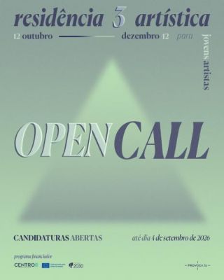 Candidaturas para a Resid&ecirc;ncia 3 da Resid&ecirc;ncia Art&iacute;stica - O C&iacute;rculo!