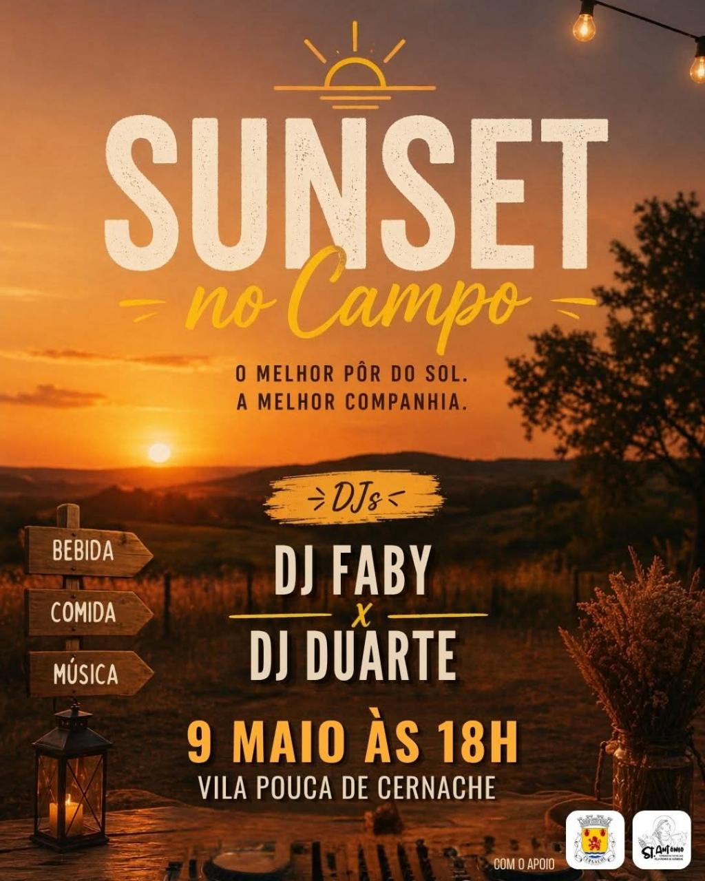 SUNSET NO CAMPO