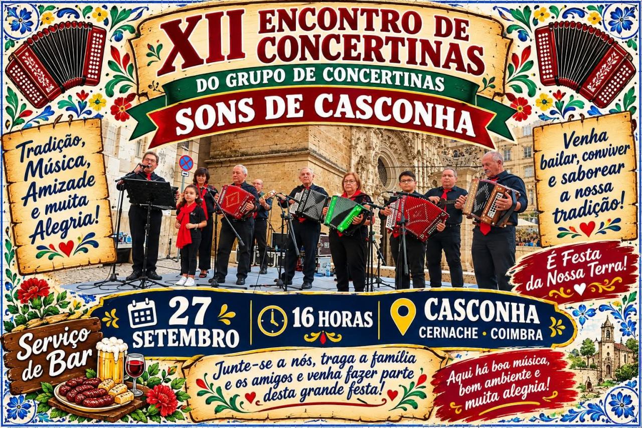 XII Encontro de Concertinas - Grupo de Concertinas Sons de Casconha 