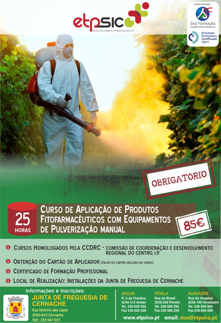 Forma&ccedil;&atilde;o Aplica&ccedil;&atilde;o de Produtos Fitofarmac&ecirc;uticos 